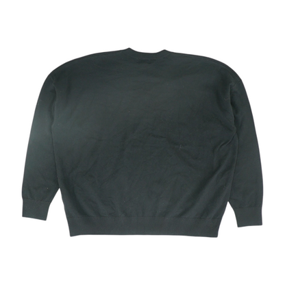Black Plus Size Pullover Sweater