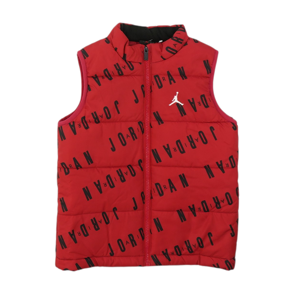 Red Print Vest