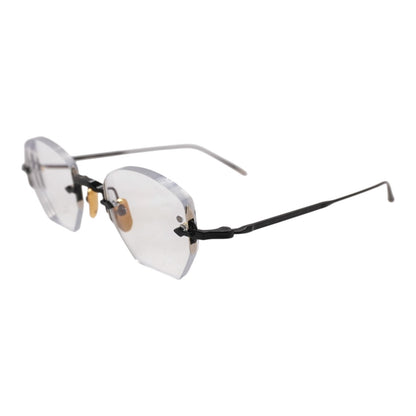 Black Oatman Geometric Prescription Eyewear