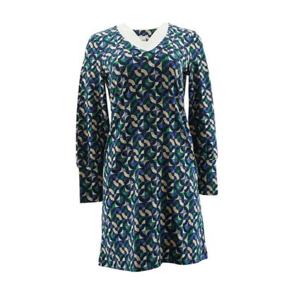 Multi Graphic Midi Dress