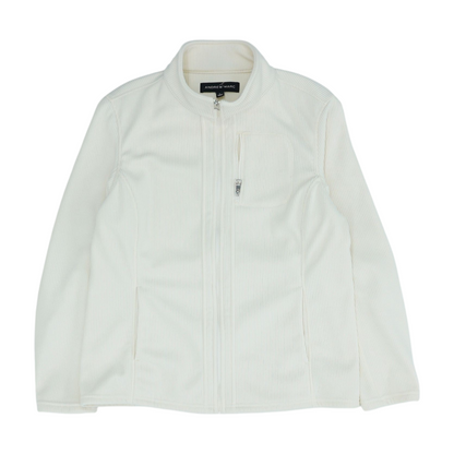 Ivory Solid Active Jacket