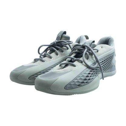 AE 1 Low Metallic Grey Low-Top Athletic Shoes