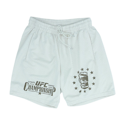 Beige Active Shorts