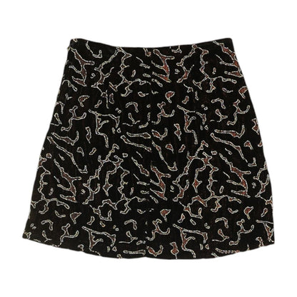 Black Misc Mini Skirt