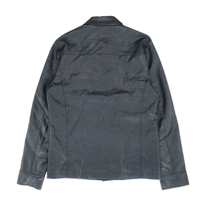 Black Faux Leather Jacket