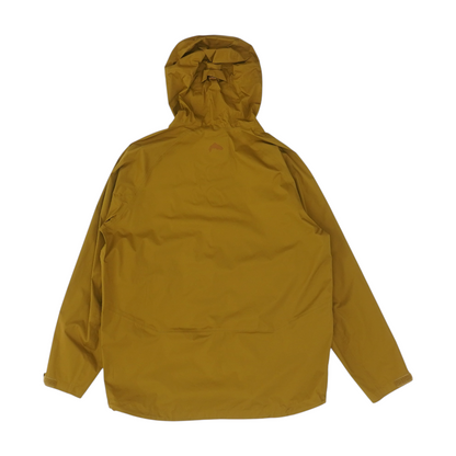 Brown Solid Rain Jacket