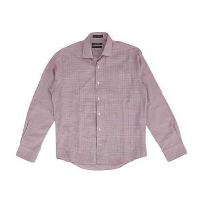 Red Plaid Long Sleeve Button Down
