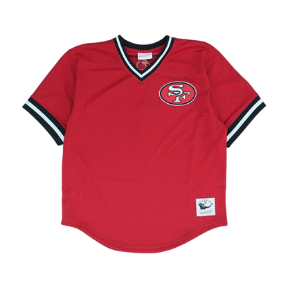Men's Red San Francisco 49ers Short Sleeve Jersey