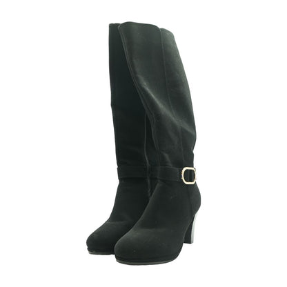 Black Knee High Boots