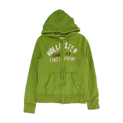 Green Solid Active Jacket