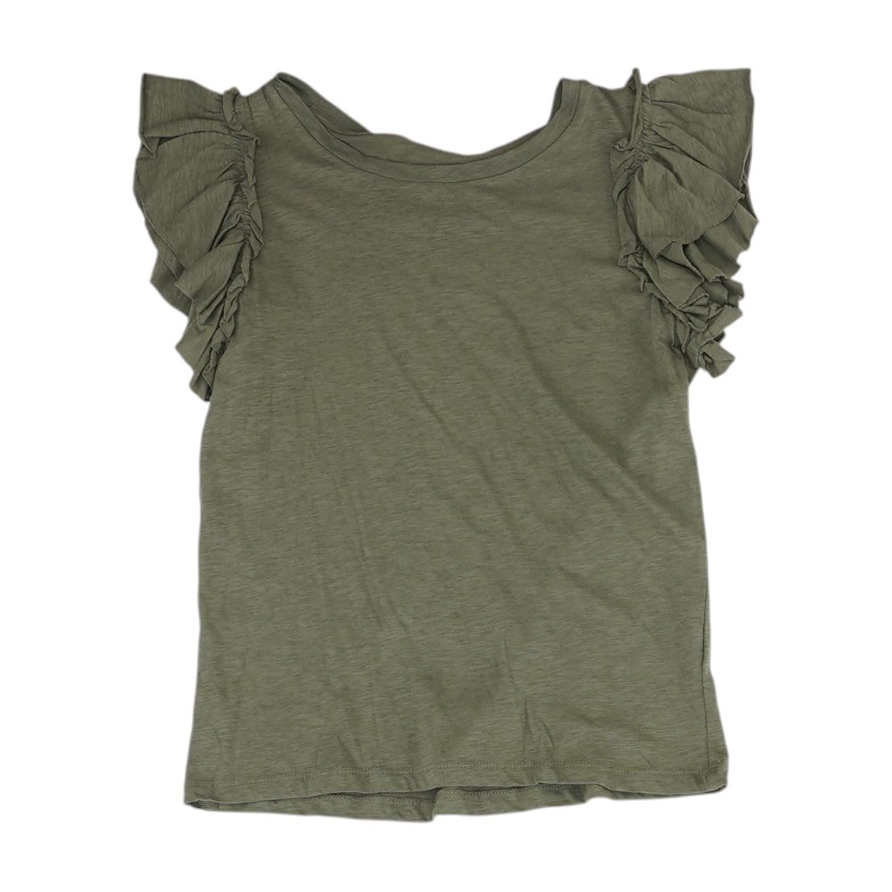 Green Knit Top