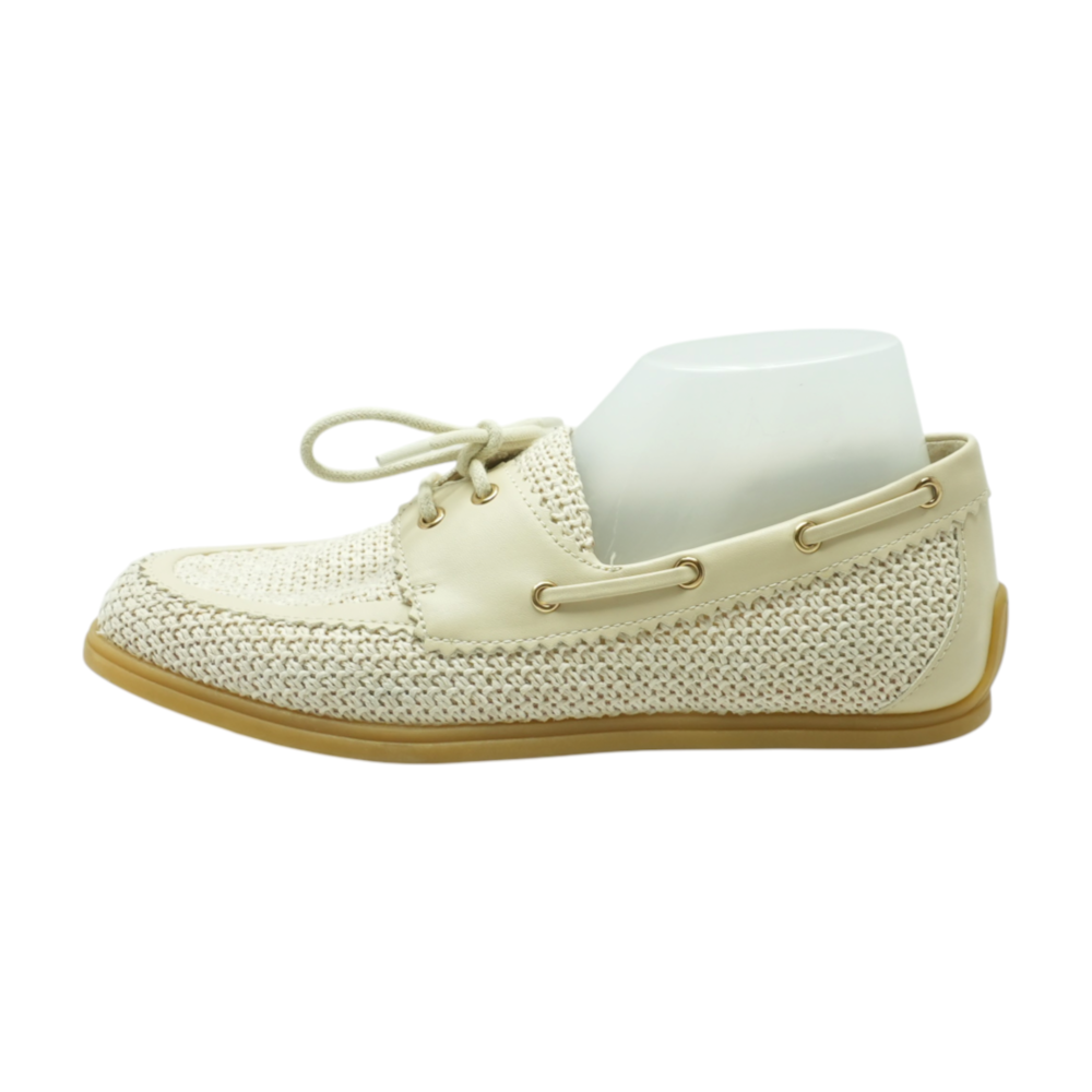 Beige Slip-On Flats