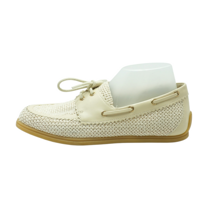Beige Slip-On Flats