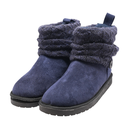 Navy Ankle Boots