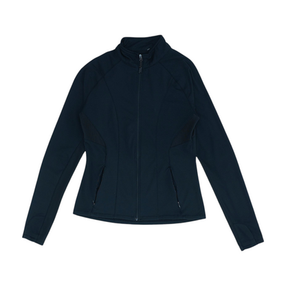 Black Solid Active Jacket