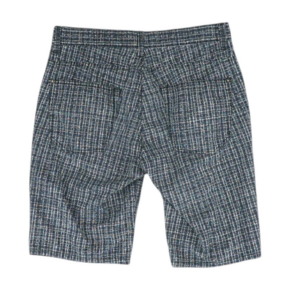 Navy Print Chino Shorts