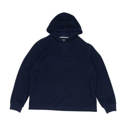Navy Solid Hoodie Pullover
