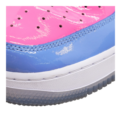 Undefeated Multi-Patent Total Orange Air Force 1 Low SP Low-Top Athletic Shoes