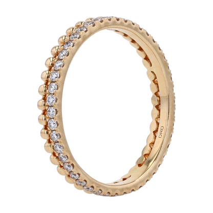 3/8 ctw 18K Yellow Gold Diamond Band Ring