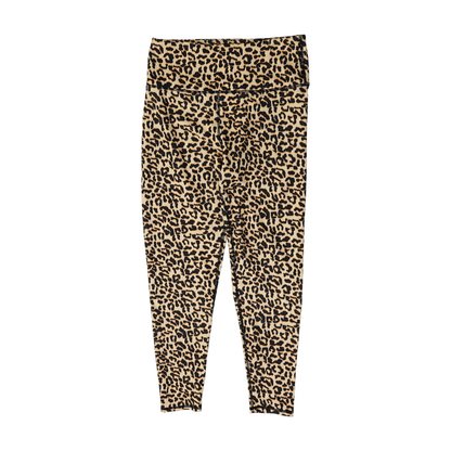 Brown Animal Print Active Leggings