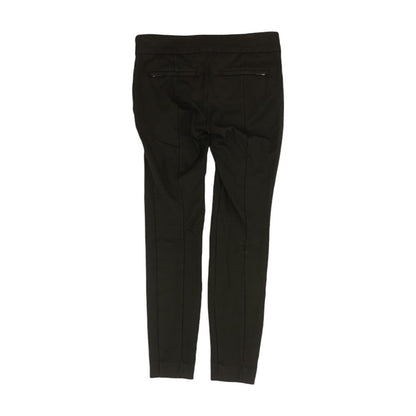 Black Solid Pants