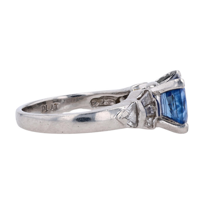 2 1/2 ctw Platinum Sapphire Fashion Ring
