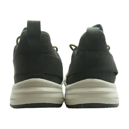 Green Lace Up Casual Shoes