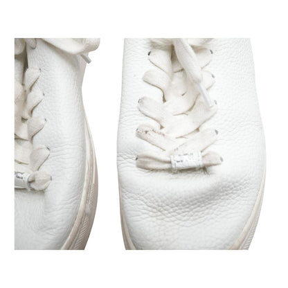 Poppy White Low Top Athletic Shoes