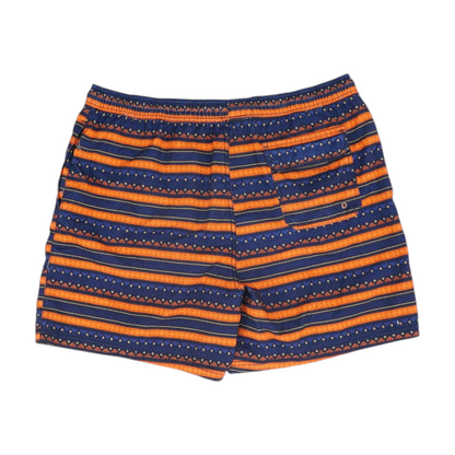 Navy Abstract Swim Bottom