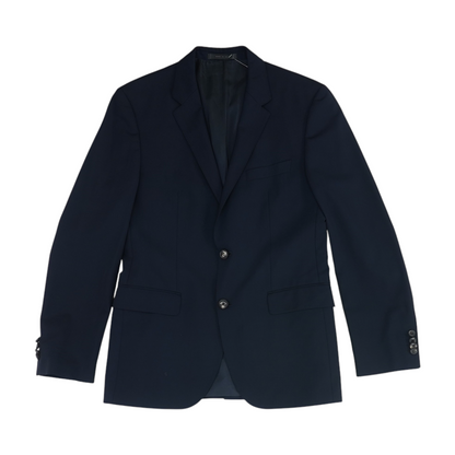Navy Solid Suit Jacket