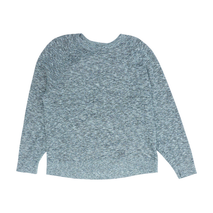 Gray Solid Pullover Sweater