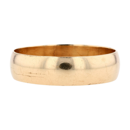 10K Yellow Gold Band Ring