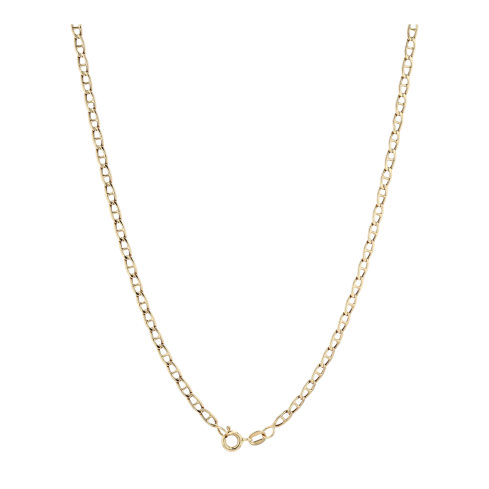 18K Yellow Gold Chain Necklace – Image 2