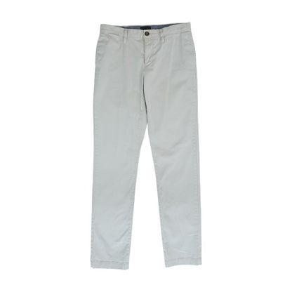 Tan Solid Chino Pants