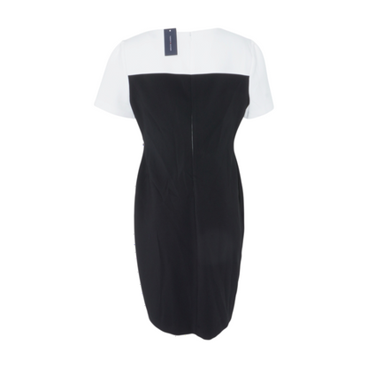 Tommy Hilfiger Black Color Block Midi Dress – Image 2