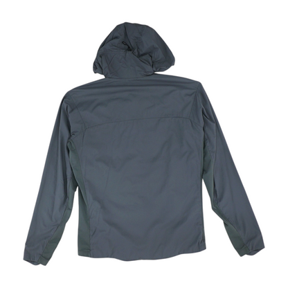 Gray Solid Rain Jacket
