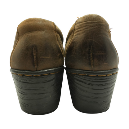 Brown Slip-On Flats