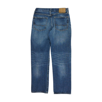 Blue Straight Jeans