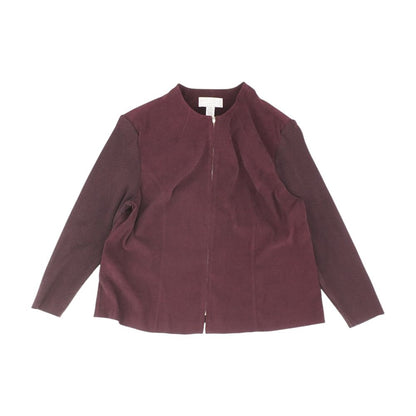 Maroon Polka Dot Jacket