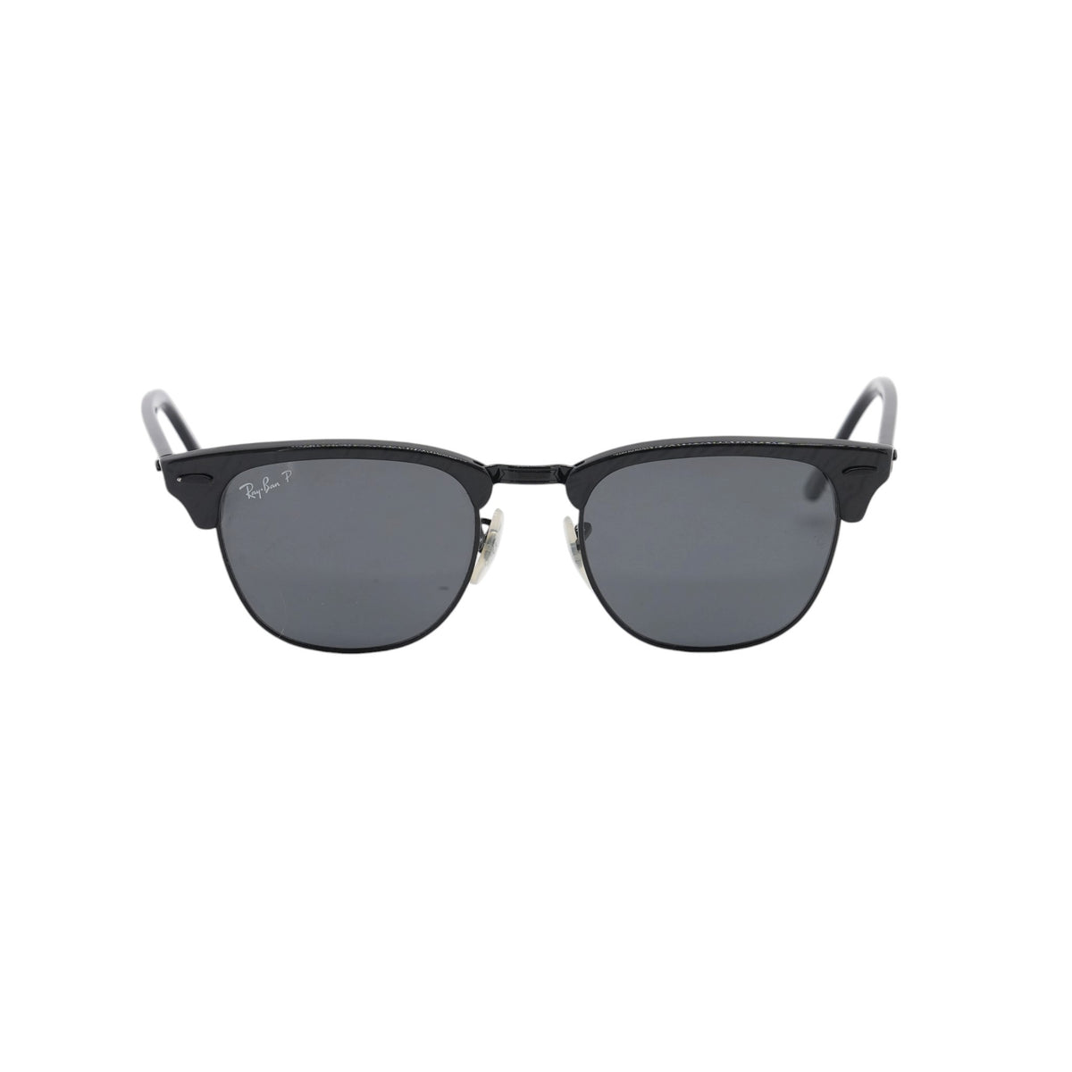 Black Clubmaster Browline Sunglasses