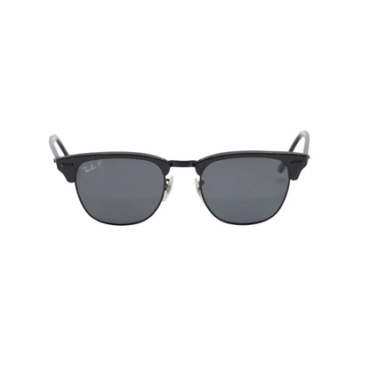 Black Clubmaster Browline Sunglasses