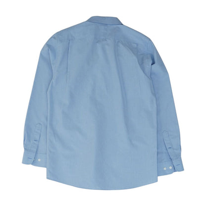Blue Check Long Sleeve Button Down