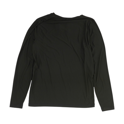 Black Solid Active T-Shirt