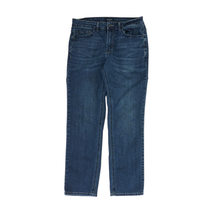 Navy Straight Jeans