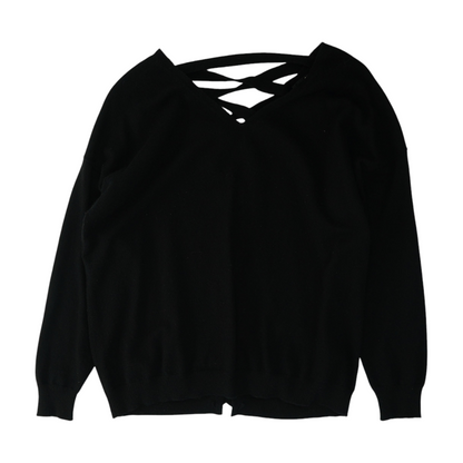 Black Pullover Sweater