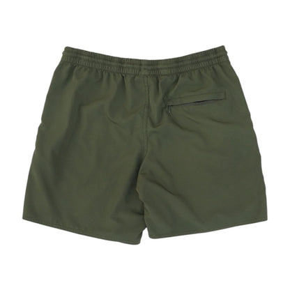Green Solid Swim Bottom