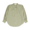Green Check Button Down