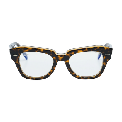 Tortoise State Street Square Prescription Eyewear