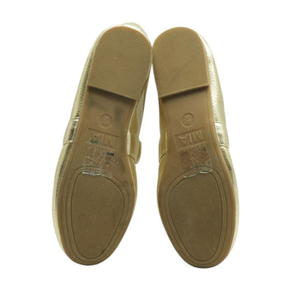 Gold Ballet Flats