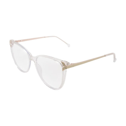 Clear Oversized Unknown Prescription Eyeglasses